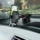 Baseus Gravity Car Mount Dashboard Windshield Phone Bracket Holder, Black | Automašīnas Telefona Turētājs