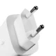Puro PROLITE 20W USB-A / USB-C tīkla lādētājs + kabelis 1.2m, balts