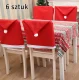 Ziemassvētku krēsla pārvalks 6gab | Christmas chair cover 6pcs