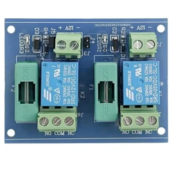 2 kanālu releju komutācijas modulis 12V DC
