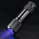 UV lukturis Wozinsky WLD-9L IP65 pēdu noteikšanai, 9 LED, melns