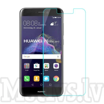 Tempered Glass Screen Protector for Huawei P9 Lite (2017) / P8 Lite (2017) / Honor 8 Lite PRA-LX1, 0.3mm 9H - ekrāna...