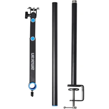 Amaran Verge Desk Clamp Stand galda statīvs, melns
