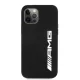 AMG Silicone Big Logo vāciņš iPhone 12 Pro Max - melns