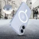 Tech-Protect iPhone 17 vāciņš FlexAir MagSafe, caurspīdīgs ar spīdumiem