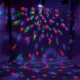 LED Disko Bumba gaismas projektors bērniem ballēm svētkiem | RGB Magic Crystal Disco Ball Party Lightning