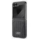 Audi Synthetic Leather MagSafe vāciņš Samsung Galaxy Z Flip 6 Melns