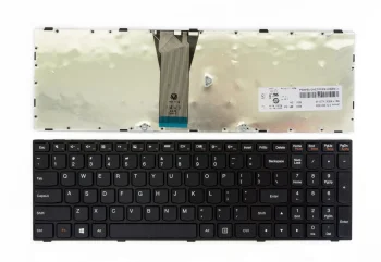 Lenovo B50 / G50 / Z50 sērijas portatīvo datoru tastatūra (US), Melna