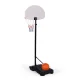 Movepro brīvi stāvošs basketbola grozs ar regulējamu augstumu līdz 210 cm