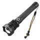 Taktiskais lukturis Wozinsky WLT-20W, 20 W, 2000 lm, IP65, melns