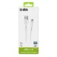 SBS TECABLEMICROC15W USB-A - USB-C kabelis 1.5m, balts