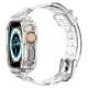 Spigen Rugged Armor Pro vāciņš ar siksniņu Apple Watch Ultra 49mm, caurspīdīgs