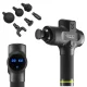4Fizjo MASSAGE GUN PRO+ masāžas pistole, 250W, 6 uzgaļi