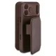 Decoded Leather Detachable atverams vāciņš iPhone 17 Pro, Brūns