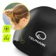 Silikona peldēšanas cepure TSUNAMI PRO unisex, melna