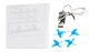 RC Drons Kvadrokopters JJRC H36 mini 2.4GHz 4CH 6 Axis Zils | RC Drone Blue