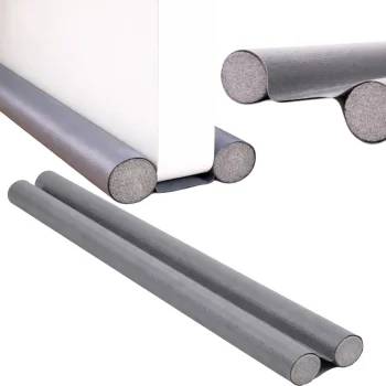 Durvju blīvējums pret caurvēju putu 96cm, pelēks