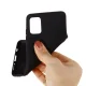 Xiaomi Mi 10 Lite Soft Liquid Silicone Anti-Scratch Protective Case Cover, Black | Telefona Vāciņš Maciņš Apvalks...