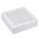 Maclean MCE379 S virsapmetuma rāmis 18W LED panelim, 170x170mm, balts