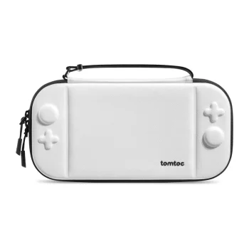 Aizsargvāciņš Tomtoc FancyCase-G05 Nintendo Switch 2 konsolei, balts