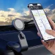 Dudao F21 Pro 15W MagSafe bezvadu auto lādētājs, melns