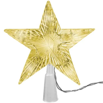 Ruhhy 24853 LED Zvaigzne Eglītes Galotnei