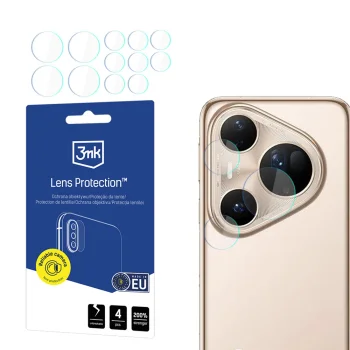 3mk Lens Protection hibrīdstikls kameras lēcai priekš Huawei Pura 80 Ultra