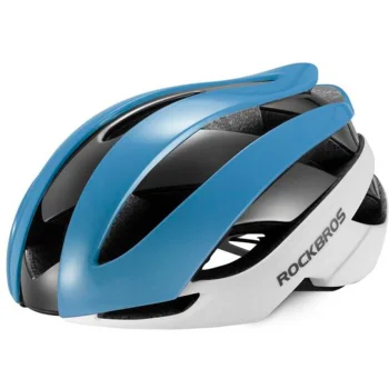 Rockbros 10110004004 velosipēdista ķivere, izmērs M, zili balta