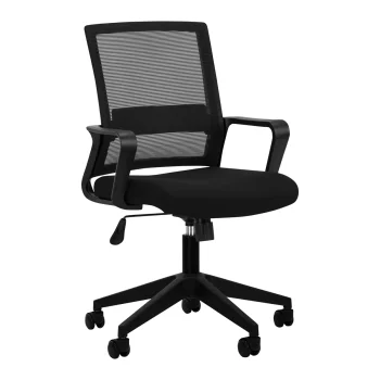 Activeshop QS-11 ergonomisks biroja krēsls, melns