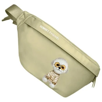 Nimmy Crossbody Glasses Cool Dog pleca soma, Khaki