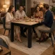 Virtuves un ēdamistabas galds 4 personām 120x80 cm ModernHome, ozols Sonoma