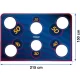 Neo-Sport mērķa siets futbola vārtiem 215 x 150 cm