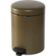 Atkritumu tvertne ar pedāli Brabantia NewIcon 5 L, Warm Brass