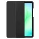 Tech-Protect Samsung Galaxy Tab A9 atverams vāciņš maciņš grāmatiņa SmartCase, melns