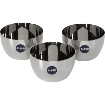 Alessi Mami SG59 bļodiņu komplekts 3 gab., 8.5 cm, nerūsējošais tērauds