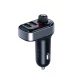 FM modulators XO BCC10 ar Bluetooth, MP3 un auto lādētāju 3,1A, melns