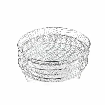 Apaļš statīvs karstā gaisa fritierim, 3 līmeņi, 20.5 cm