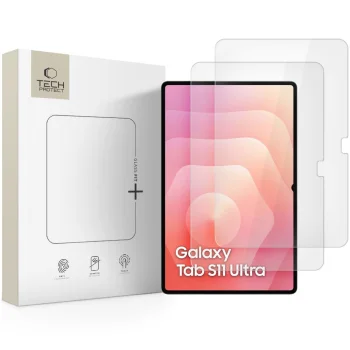 Tech-Protect Glass Fit+ rūdītais aizsargstikls Samsung Galaxy Tab S8 / S9 / S10 Ultra (2 gab.)
