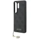 Guess 4G Classic Logo Charm MagSafe vāciņš Samsung Galaxy S26 Ultra, melns