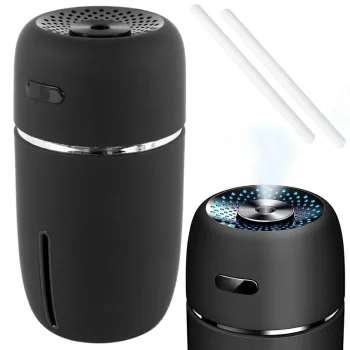 Automašīnas gaisa mitrinātājs ar USB, 200ml