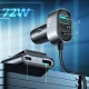 Auto lādētājs Joyroom JR-CL05 2x PD + 2x QC 3.0 72W ar 1.5 m vadu, melns