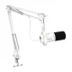 Dinamiskais kardioīda mikrofons Maono PD200XS, USB/XLR, RGB, balts