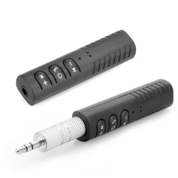 Bluetooth AUX audio adapteris uztvērējs, Mini Jack 3.5mm | Handsfree Wireless Receiver with Microphone