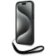 Karl Lagerfeld Saffiano Athleisure Stripes Cord vāciņš iPhone 15, Sarkans