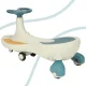 Gravitācijas braucamrīks Swing Fix S4 ar LED riteņiem un mūziku, 76cm, zils/balts