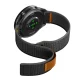 Spigen Athlex Air pulksteņa siksniņa Garmin 22 mm Quick Release, melna/oranža