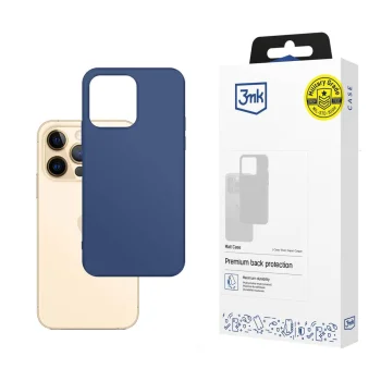 3mk Matt Case Apple iPhone 13 Pro vāciņš, tumši zils matēts