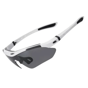 Rockbros 10142 fotohromās velobrilles UV400, baltas