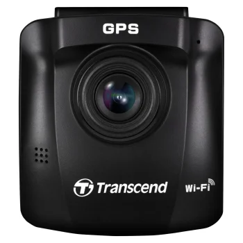 Videoreģistrators Transcend DrivePro 250 ar 32 GB microSDHC karti, melns