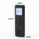 SK-299 Portable 8GB Digital Voice Recorder USB Flash Drive MP3 Player, Black | Digitāls Balss Ierakstītājs Diktofons